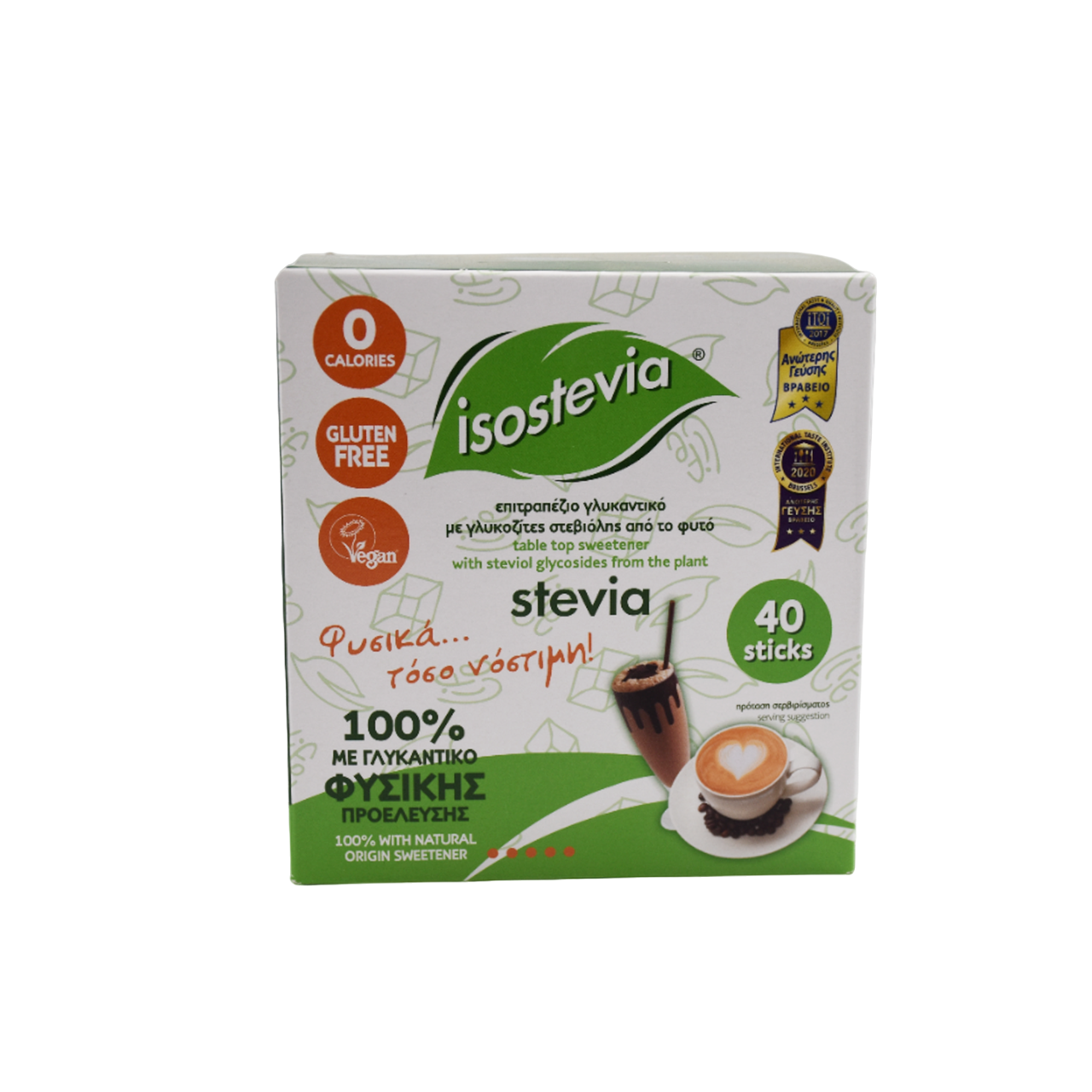 Isostevia 40sticks Επιτραπέζιο Γλυκαντικό